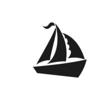 segelbåt ikon tecken symbol vektor