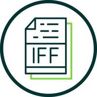 iff Datei Format Vektor Symbol Design