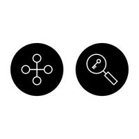 Satz von Vector SEO Search Engine Optimization Icons