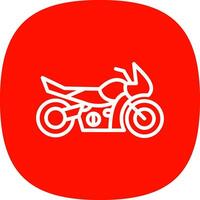 motorcykel vektor ikon design