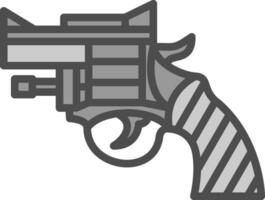 Revolver Vektor Symbol Design