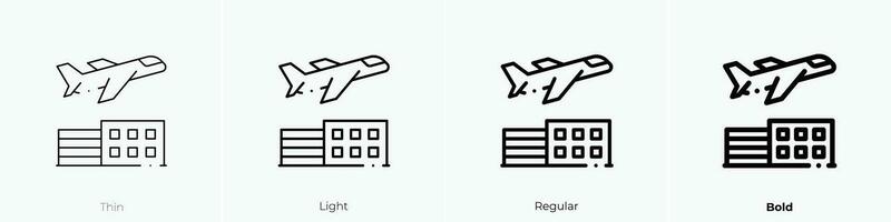 nehmen aus Symbol. dünn, Licht, regulär und Fett gedruckt Stil Design isoliert auf Weiß Hintergrund vektor