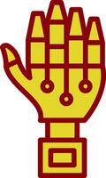 Roboter Hand Vektor Symbol Design