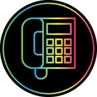 Telefon-Vektor-Icon-Design vektor