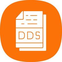 dds Datei Format Vektor Symbol Design