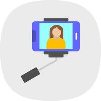 Selfie Stock Vektor Symbol Design