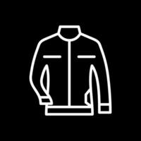 Leder Jacke Vektor Symbol Design