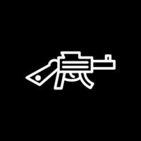 Gewehr-Vektor-Icon-Design vektor