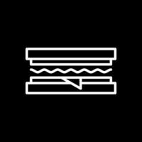 Sandwich-Vektor-Icon-Design vektor