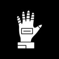 Rennen Handschuh Vektor Symbol Design