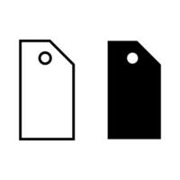 Preis Vektor Symbol Satz. Etikett Illustration Zeichen Sammlung. Der Umsatz Symbol oder Logo.