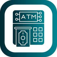 Vektor-Icon-Design für Geldautomaten vektor