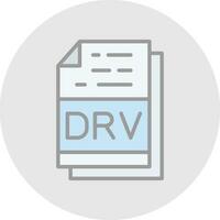 drv Datei Format Vektor Symbol Design