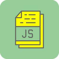 js Datei Format Vektor Symbol Design