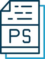 ps Datei Format Vektor Symbol Design