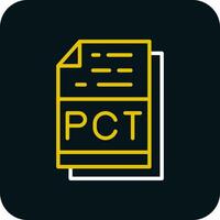 pct Datei Format Vektor Symbol Design