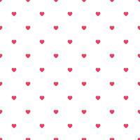 süß nahtlos Polka Herz Vektor Muster Hintergrund zum Valentinstag Tag - - Februar 14, 8 Marsch, Mutter Tag, Hochzeit, Geburt Feier. romantisch mädchenhaft Design.