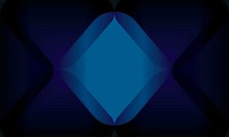 ein Blau Diamant gestalten auf ein dunkel Hintergrund, abstrakt Hintergrund dunkel Kunst Hintergrund Digital Farbe Bild Computer Raum Verbindung dynamisch Internet vektor