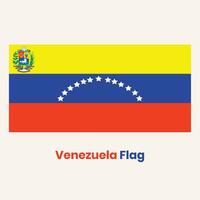 das Venezuela Flagge vektor