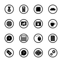 Satz von Vector SEO Search Engine Optimization Icons