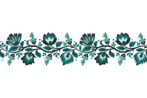 Blumen- Muster nahtlos. Hintergrund nahtlos Muster geometrisch ethnisch Muster Design vektor