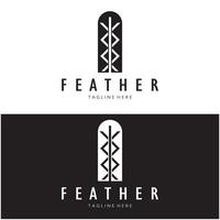 Feder Logo, Feder Stift Logo, Gesetz Feste Feder Logo Vektor einfach Design