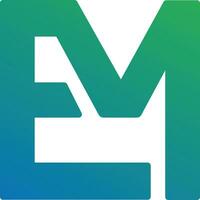 em-Logo-Design vektor