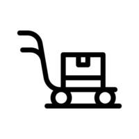 trolly ikon vektor symbol design illustration