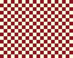 röd och vit gingham klassisk mönster vektor