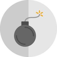 Bombenvektor-Icon-Design vektor