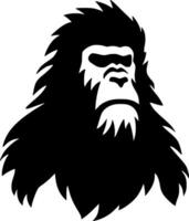 Bigfoot, minimalistisch und einfach Silhouette - - Vektor Illustration