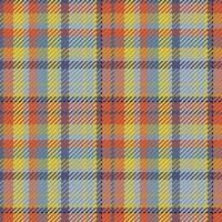 nahtloses muster des tartan-plaids. farbiger Textilhintergrund. Flanellhemden. vektorillustration für tapeten, stoff, käfig. vektor