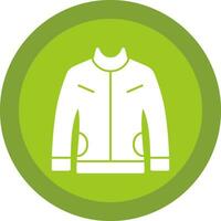 Leder Jacke Vektor Symbol Design