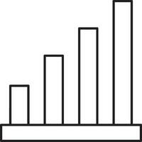 tillväxt företag ikon symbol vektor bild. illustration av de framsteg översikt infographic strategi utveckling design bild