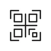 qr Code Symbol Abbildungen Vektor Grafik