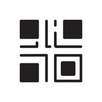 qr Code Symbol Abbildungen Vektor Grafik