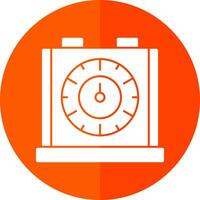 Timer-Vektor-Icon-Design vektor