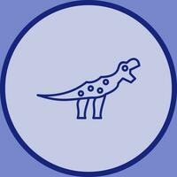 Dinosaurier-Vektor-Symbol vektor