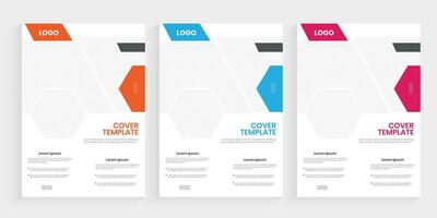 a4 storlek företags- marknadsföring broschyr omslag design, a4 storlek ett vikta årlig Rapportera grafik layout vektor