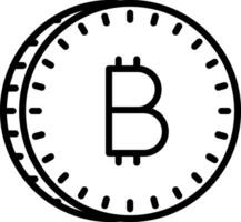 bitcoin vektor ikon design