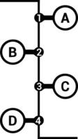 tillväxt företag ikon symbol vektor bild. illustration av de framsteg översikt infographic strategi utveckling design bild