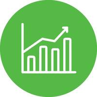 tillväxt företag ikon symbol vektor bild. illustration av de framsteg översikt infographic strategi utveckling design bild