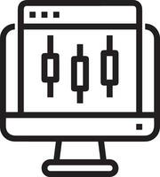 Wachstum Geschäft Symbol Symbol Vektor Bild. Illustration von das Fortschritt Gliederung Infografik Strategie Entwicklung Design Bild