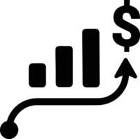 tillväxt företag ikon symbol vektor bild. illustration av de framsteg översikt infographic strategi utveckling design bild