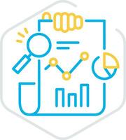 tillväxt företag ikon symbol vektor bild. illustration av de framsteg översikt infographic strategi utveckling design bild