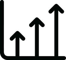 tillväxt företag ikon symbol vektor bild. illustration av de framsteg översikt infographic strategi utveckling design bild