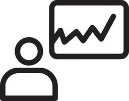 Wachstum Geschäft Symbol Symbol Vektor Bild. Illustration von das Fortschritt Gliederung Infografik Strategie Entwicklung Design Bild