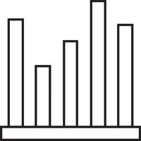 Wachstum Geschäft Symbol Symbol Vektor Bild. Illustration von das Fortschritt Gliederung Infografik Strategie Entwicklung Design Bild