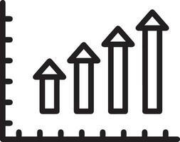 tillväxt företag ikon symbol vektor bild. illustration av de framsteg översikt infographic strategi utveckling design bild