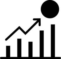 Wachstum Geschäft Symbol Symbol Vektor Bild. Illustration von das Fortschritt Gliederung Infografik Strategie Entwicklung Design Bild